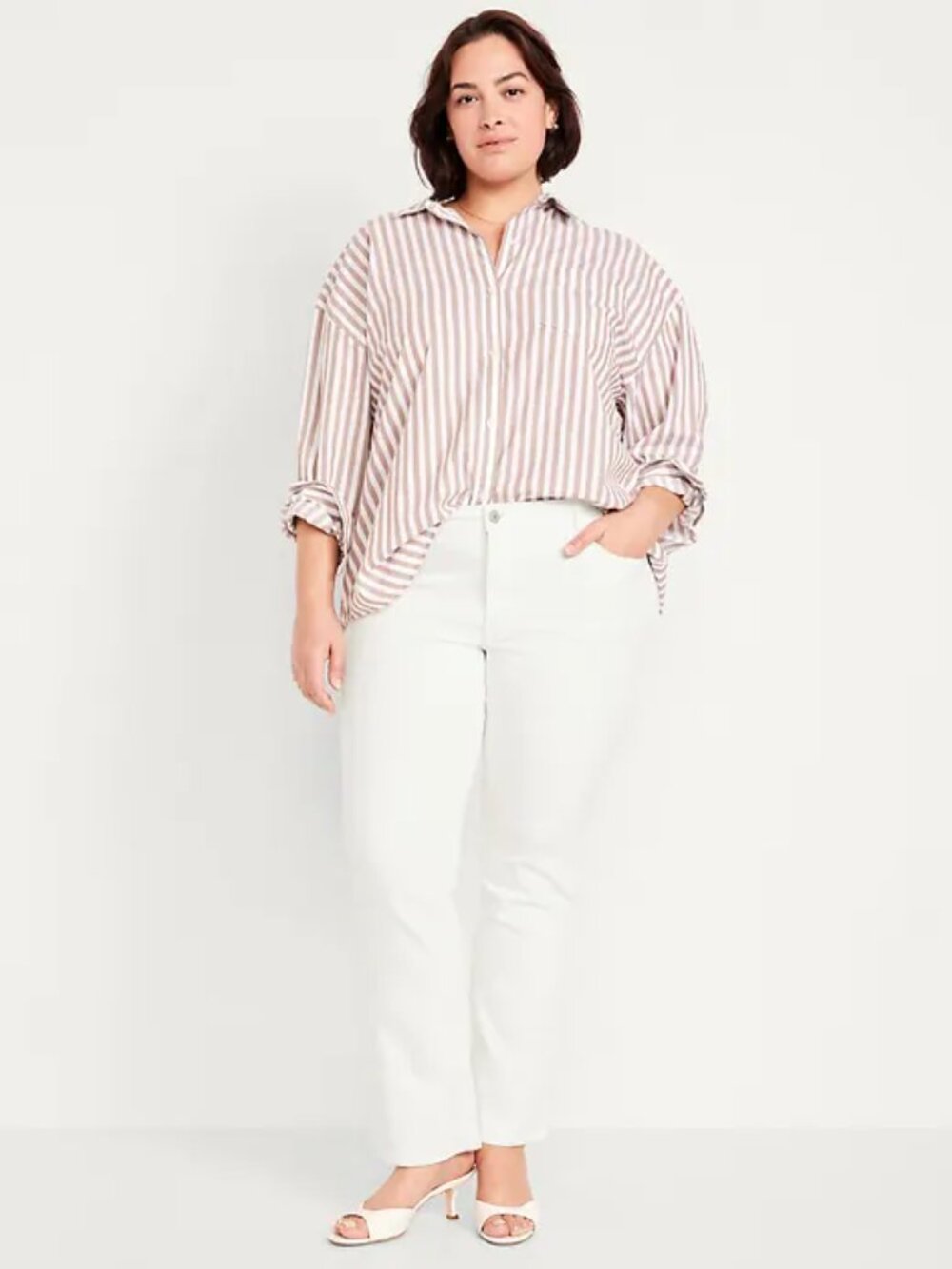 Mid-Rise Boot-Cut Jeans